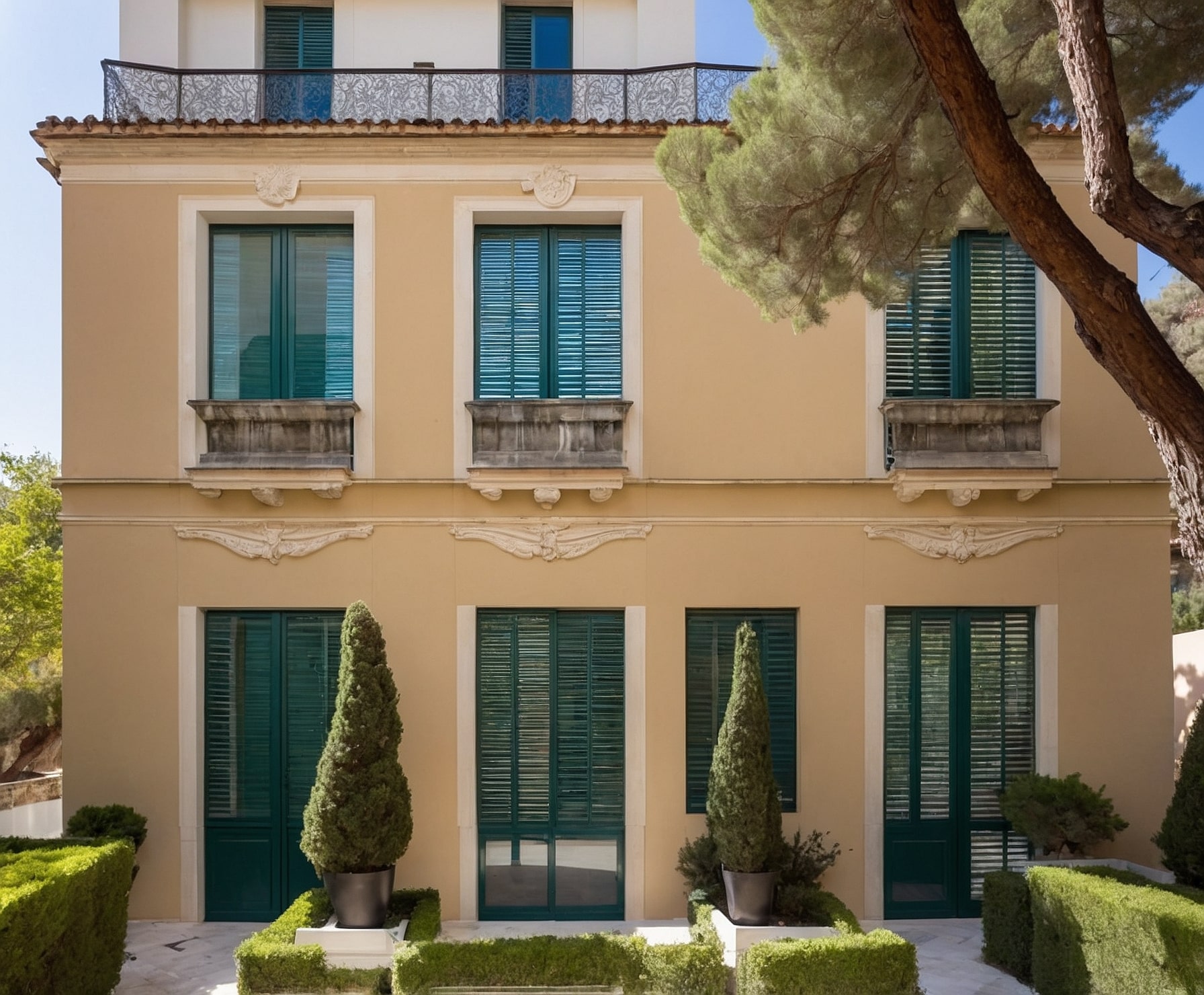 Jardines del Retiro en Madrid, proyecto de lujo